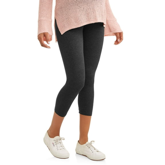 Maternity Oh! Mamma Legging Capris with Full Panel (Available in Plus Sizes)