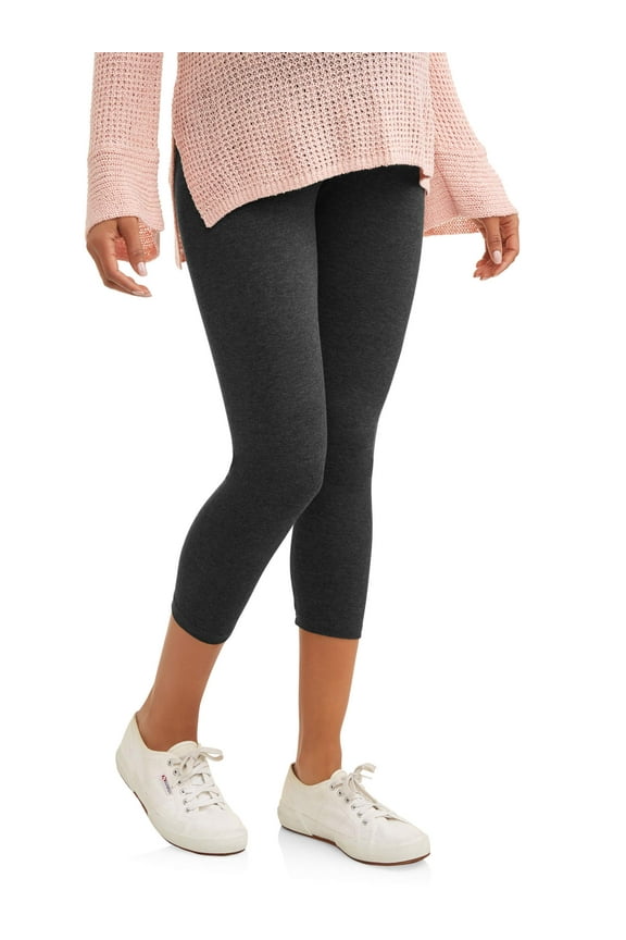 Maternity Oh! Mamma Legging Capris with Full Panel (Available in Plus Sizes)