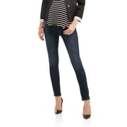Maternity Oh! Mamma Skinny Jean with Full Panel and Belted Detail