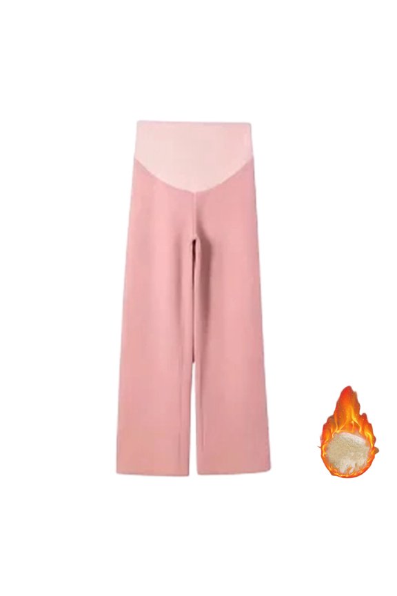 Maternity Pants Maternity Trousers Featuring Supportive Elastic Waistband And Comfortable Wide Leg Design for Relaxed Casual Maternity Clothes