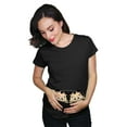 thumbnail image 1 of Maternity Peeking Twin Girls T Shirt Cute Adorable Pregnancy Tee for Mom to Be, 1 of 7