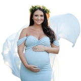 Furing Layout Pln Maternity Photography Dress in Soft Acrylic Fabric for Breathability ...