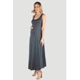 thumbnail image 1 of Maternity Scoop Neck Sleeveless Maxi Dress, 1 of 7