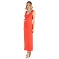 thumbnail image 1 of Maternity Scoop Neck Sleeveless Racerback Maxi Dress, 1 of 6