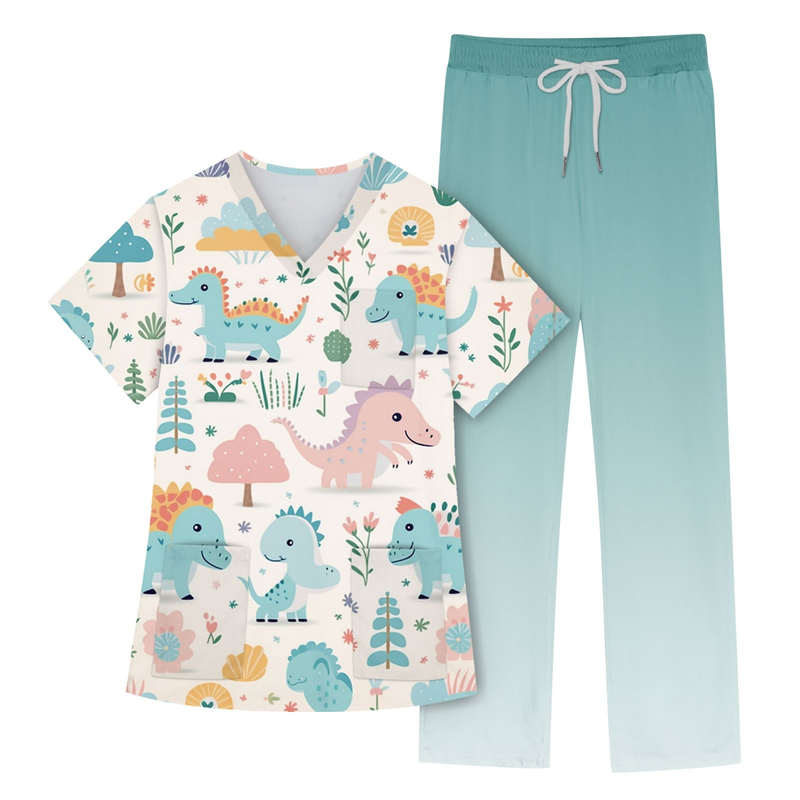 Maternity Scrubs Scrub Pants For Men Nurse Scrub Jumpsuit For Woman