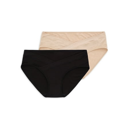 Maternity Secret Treasures Underbelly Panty, 2-Pack - Available in Plus Sizes