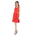 thumbnail image 1 of Maternity Sleeveless Knee Length Pocket Dress, 1 of 7