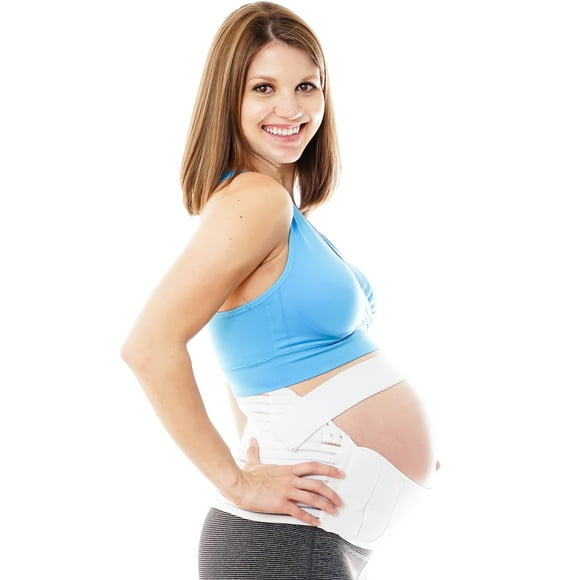 Maternity Support Belt | 3XL Plus Size Pregnancy Abdominal Binder | Best Back / Waist / Abdomen Support Belly Band | Fully Adjustable Throughout Pregnancy (Plus Size XXXL)