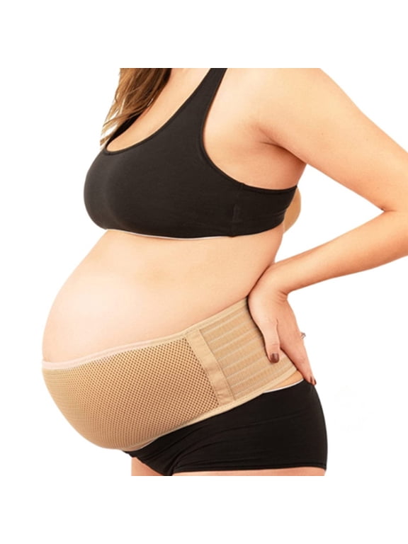 Breathable Cloth Maternity Support Belt, Beige, One Size, 1 Count