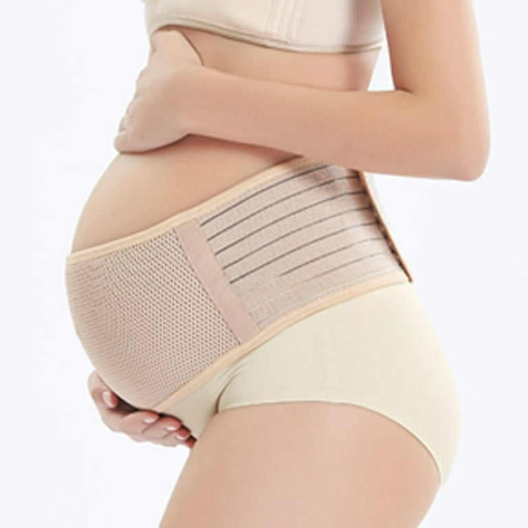 Underworks Adjustable Maternity Support Brief – Easy Adjustment Pregnancy  Belt for Firm Pregnancy Belly Support – Cotton – Alleviates Back Pain And