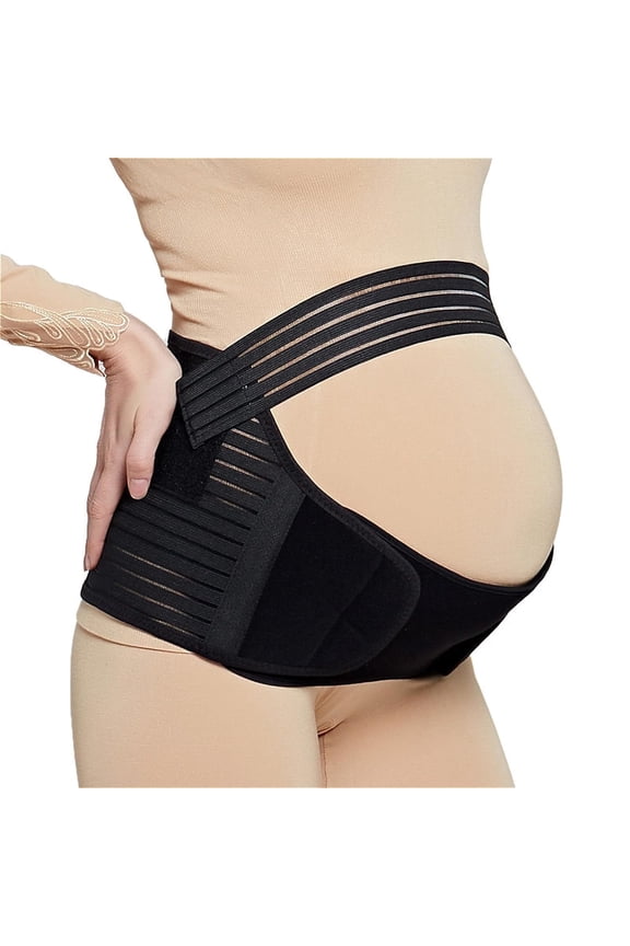 Maternity Support Belt Pregnancy Belly Band, Pregnancy Must Haves Belly Support Band, Antepartum Abdominal Back Support & Postpartum Belly Band - Pregnant Mom Gifts