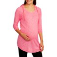 Maternity Sweater Knit Pullover Hoodie