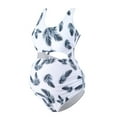 thumbnail image 1 of Maternity Swimsuit Womens Maternity Floral V Neck Swimwear Bathing Beach Swimsuit Suits Maternity Pregnancy Bikini Swimwear One-Piece Swimsuits(Color:White,Size:L), 1 of 6