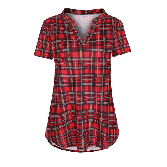 Maternity T Shirts Women's V Neck Short Sleeve Casual Nursing Shirts for Breastfeeding Summer Pregnancy Clothes for Women