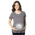 thumbnail image 1 of Maternity Thats No Moon Cute T Shirt Funny Pregnancy Announcement Baby Bump Tee, 1 of 7