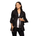 thumbnail image 1 of Maternity Tie Front Bell Sleeve Cardigan, 1 of 8