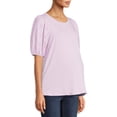 thumbnail image 1 of Maternity Time and Tru Eyelet Sleeve Top, 1 of 6