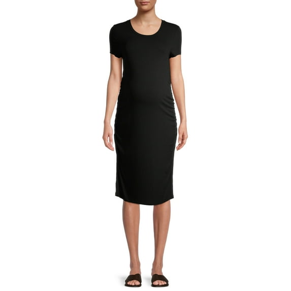 Maternity Time and Tru Side Ruched Dress