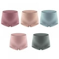 thumbnail image 1 of Maternity Underwear, High-Waisted Pregnancy Underwear - Belly Support Maternity Briefs, 5 Pack, 1 of 6