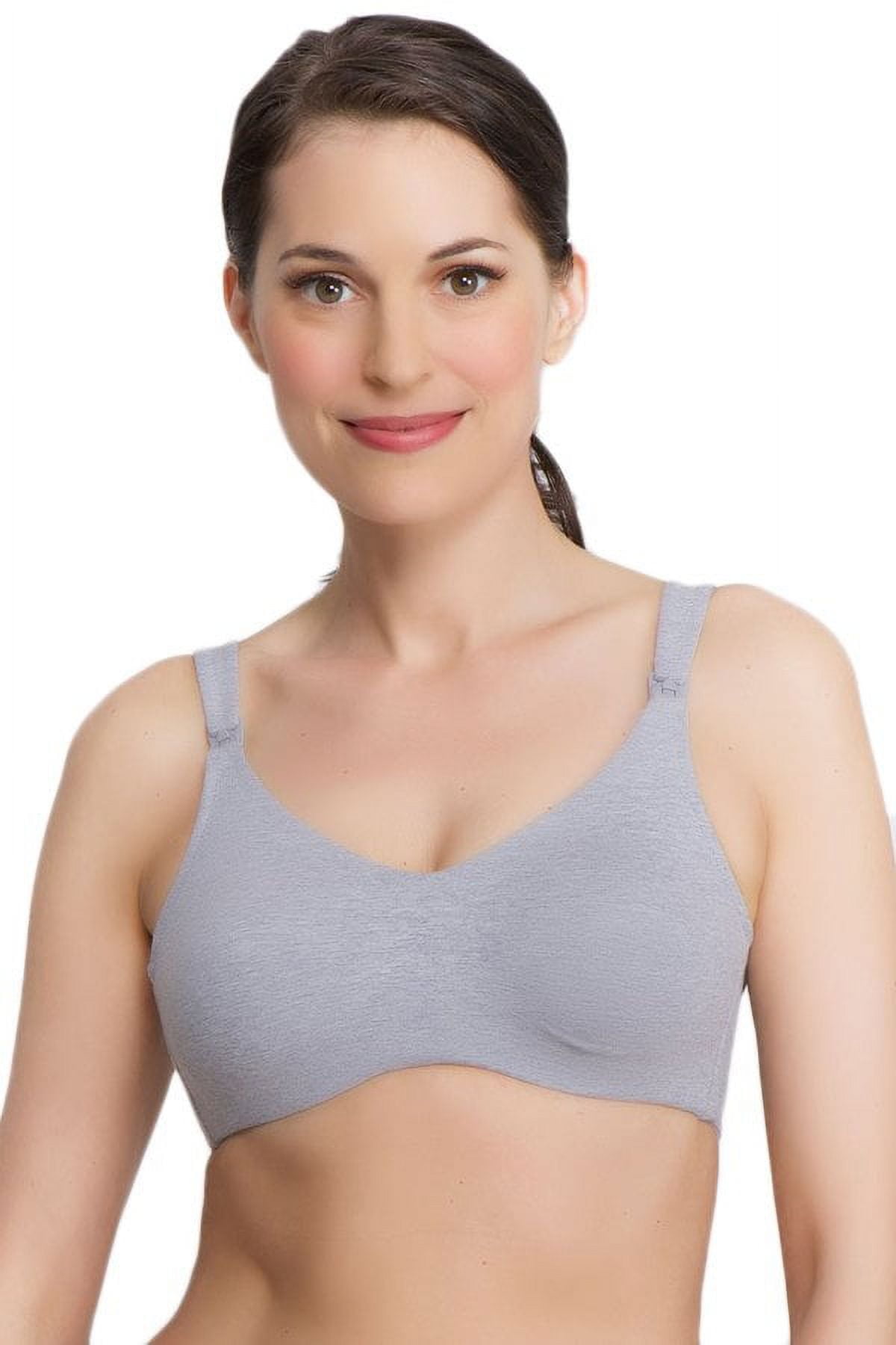 Maternity Wireless Cotton Blend Nursing Bra--Up To 44DDD - Walmart.com