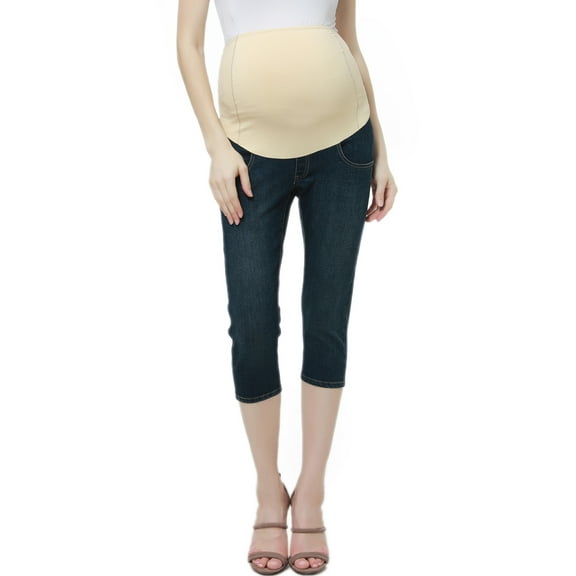 Maternity Women's Capri Jeans - 32