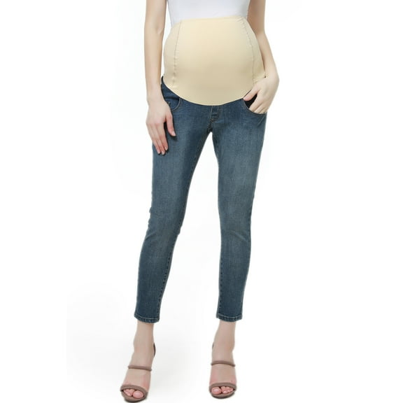 Maternity Women's Cropped Jeans - 31
