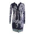 thumbnail image 1 of Maternity Women's Floral Print Knot Front Detail Dress Small Multi, 1 of 2