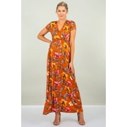 MOTHER BEE MATERNITY Maternity and Nursing Short Sleeve Dress