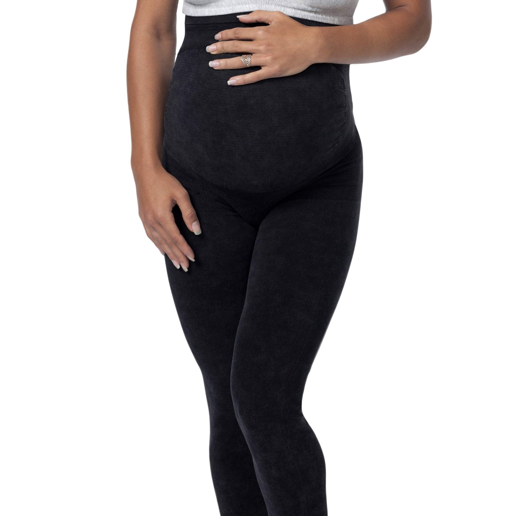 Maternity support leggings with Patented Back Support 