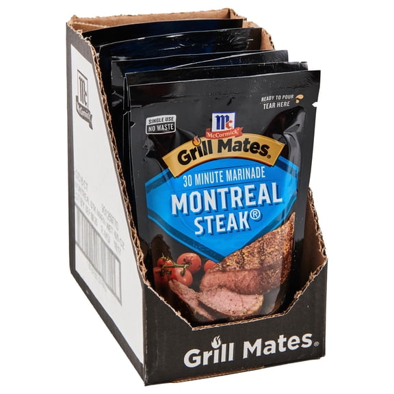 Mates Montreal Steak 30 Minute Marinade 5 Oz Pack Mccormick Grill Of 6