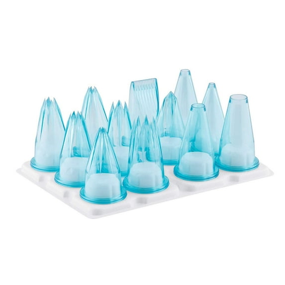Matfer Bourgeat Assorted Polycarbonate Pastry Tips, Set of 12