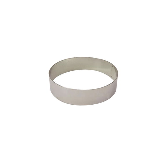Matfer Bourgeat Ice Cream/Cake Ring, Stainless Steel, 8 3/4"