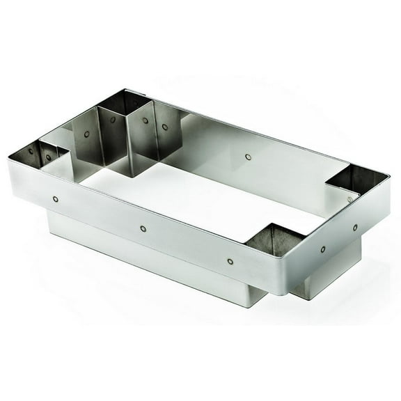 Matfer Bourgeat Mozaik Rectangular Tart Cutter, 6 1/2"x3"