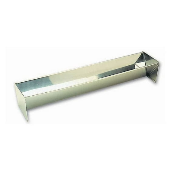 Matfer Bourgeat Stainless Steel Buche Cake Mold, Triangle, 19 3/4"x3 1/2"