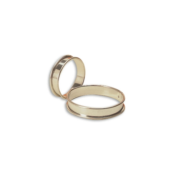 Matfer Bourgeat Stainless Steel Tart Ring, 9 1/2"
