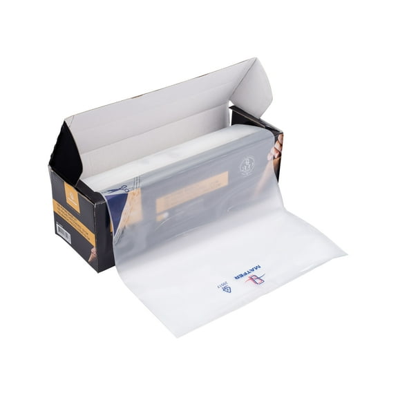 Matfer Bourgeat Standard Disposable Pastry Bags, 12", Roll of 100