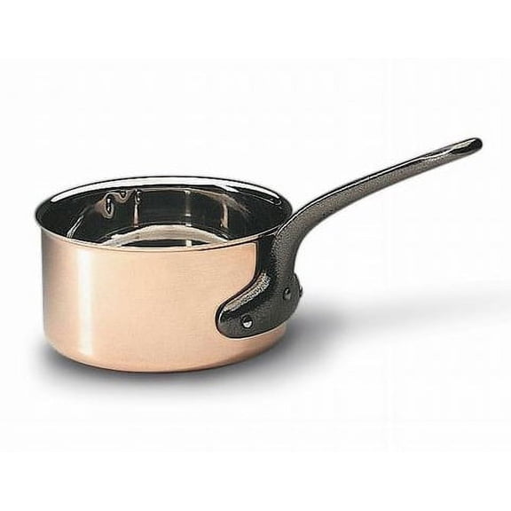 Matfer Copper Sauce Pan, No Lid 7/8 Quart