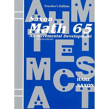 Pre-Owned Math 65: An Incremental Development (Hardcover) 1565770374 9781565770379