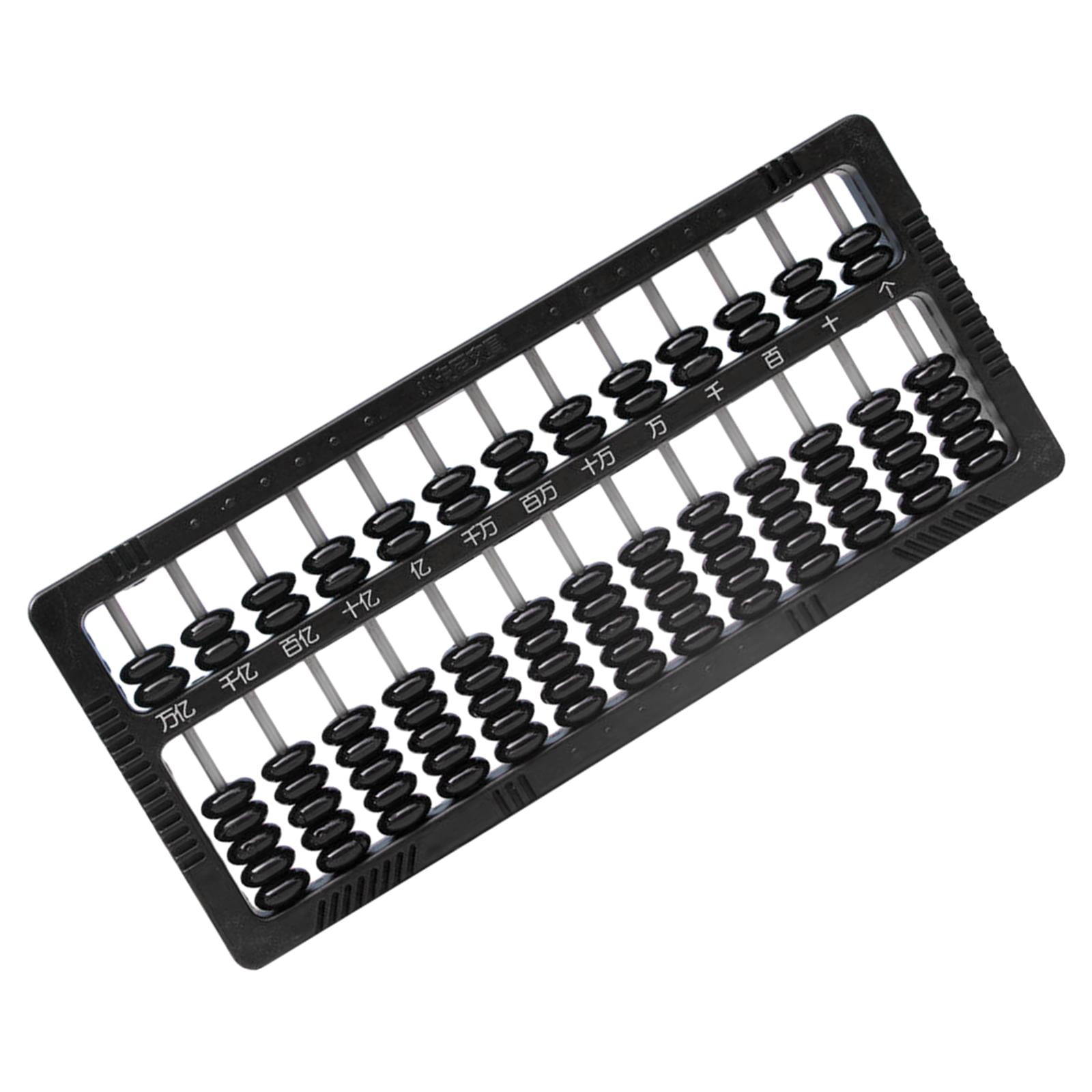 Math Abacus Toy, 13 Column Row Digits Calculator, Educational Math