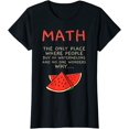 thumbnail image 1 of Math And Watermelons Mathematics Calculation Numbers T-Shirt, 1 of 3