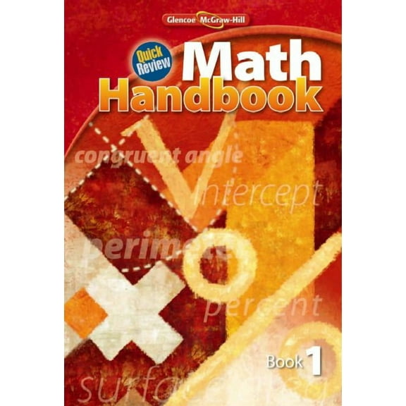 Math Applic & Conn Crse Quick Review Math Handbook, Book 1, (Hardcover)