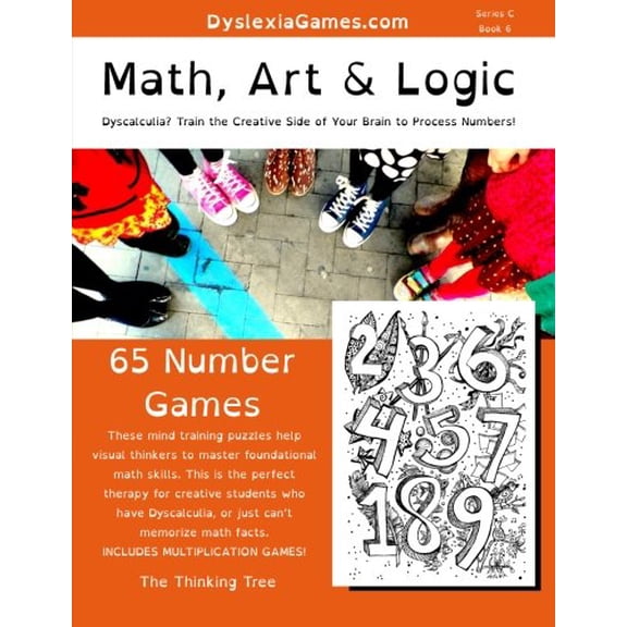 Pre-Owned Math, Art and Logic - Dyslexia Games Therapy (Series C) (Volume 6)