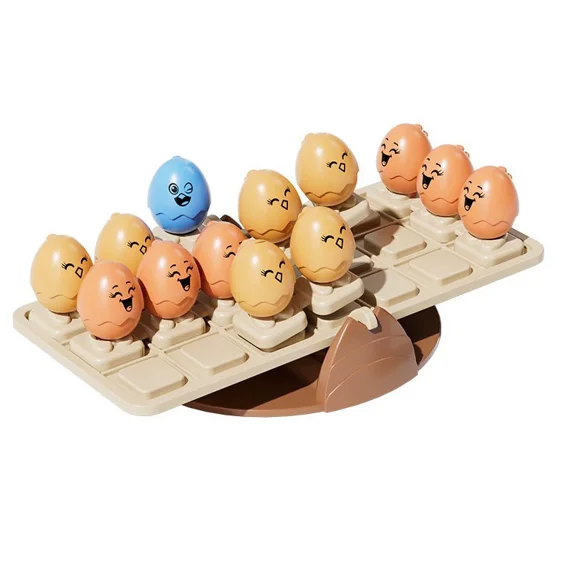 Math Balance Scale Toy for Kids, Fun Addition & Subtraction Game, Novel Desktop Games,Ages 3 4 5 6 Learning Gift for Christmas/Birthday/New Year