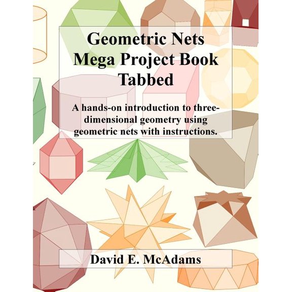 Pre-Owned Math Books for Children: Geometric Nets Mega Project Book - Tabbed (Series #6) (Paperback)