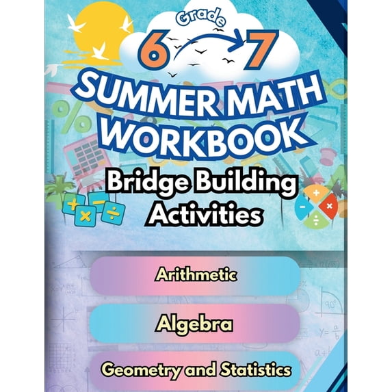 Bride Construction Math Math Bridge Building Activities Summer Math Workbook 6-7 Grade Bridge ...