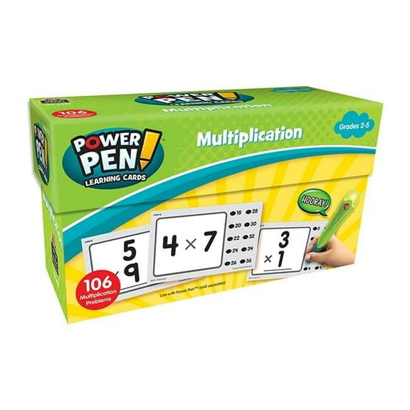 Math Cards - Multiplication