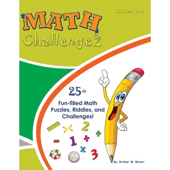 Math Challenge Workbook Math Challenge 2, Book 2, (Paperback)