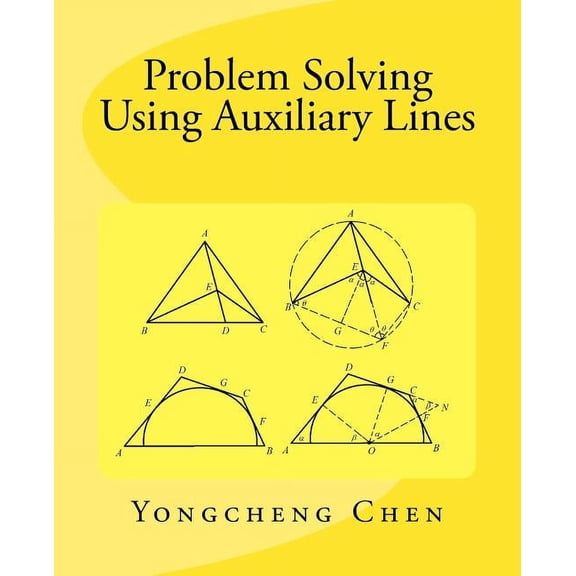 Math Competition Books Problem Solving Using Auxiliary Lines, (Paperback)