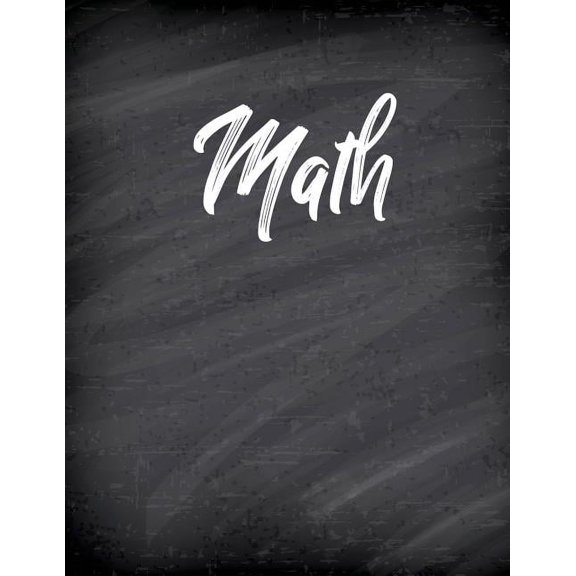 Math: Composition Graph Paper Notebook; 4x4 Paper for Math, Albegra, Geometry, Science, Engineering; 8.5x11 Inches, 100 Pages. (Paperback)