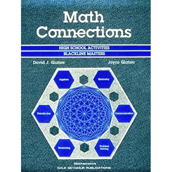 Pre-Owned Math Connections: High School Activites Blackline Masters (Paperback) 0866516336 9780866516334